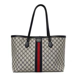 Gucci Gg Supreme Textured Calfskin Web #241387G16B